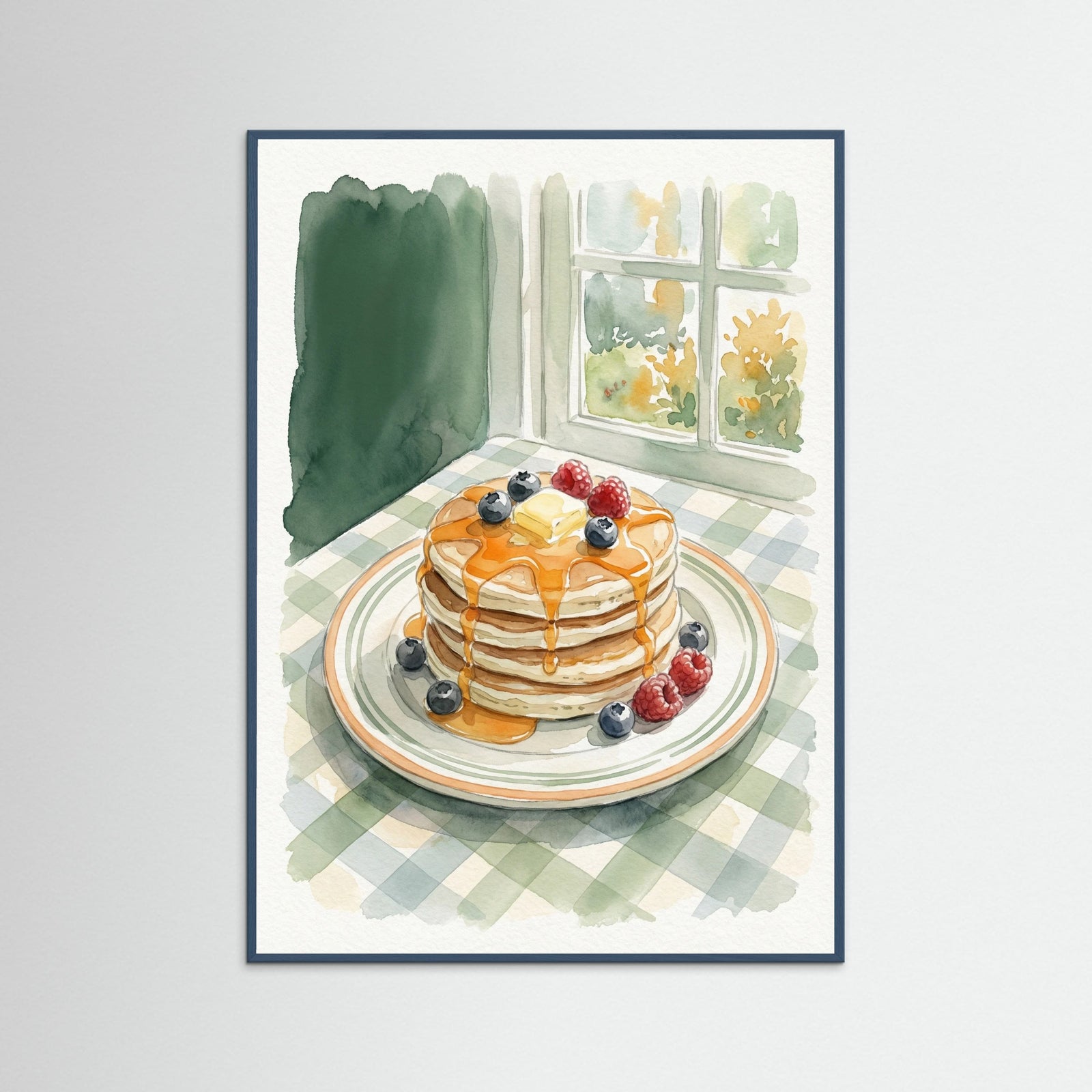 Teal Wood Morning Fry