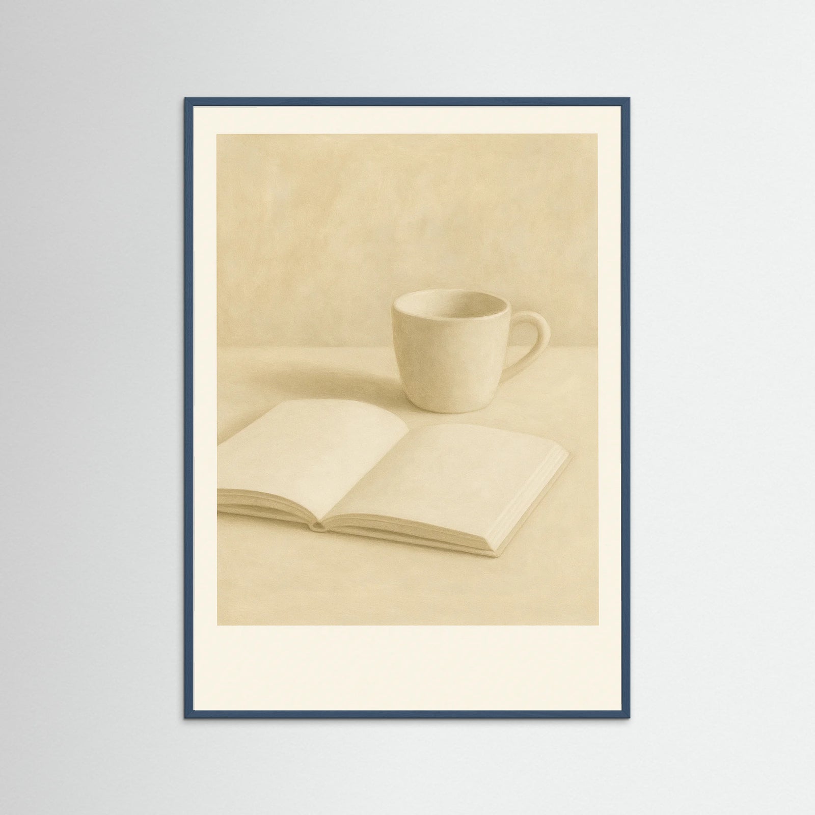 Teal Wood Morning study