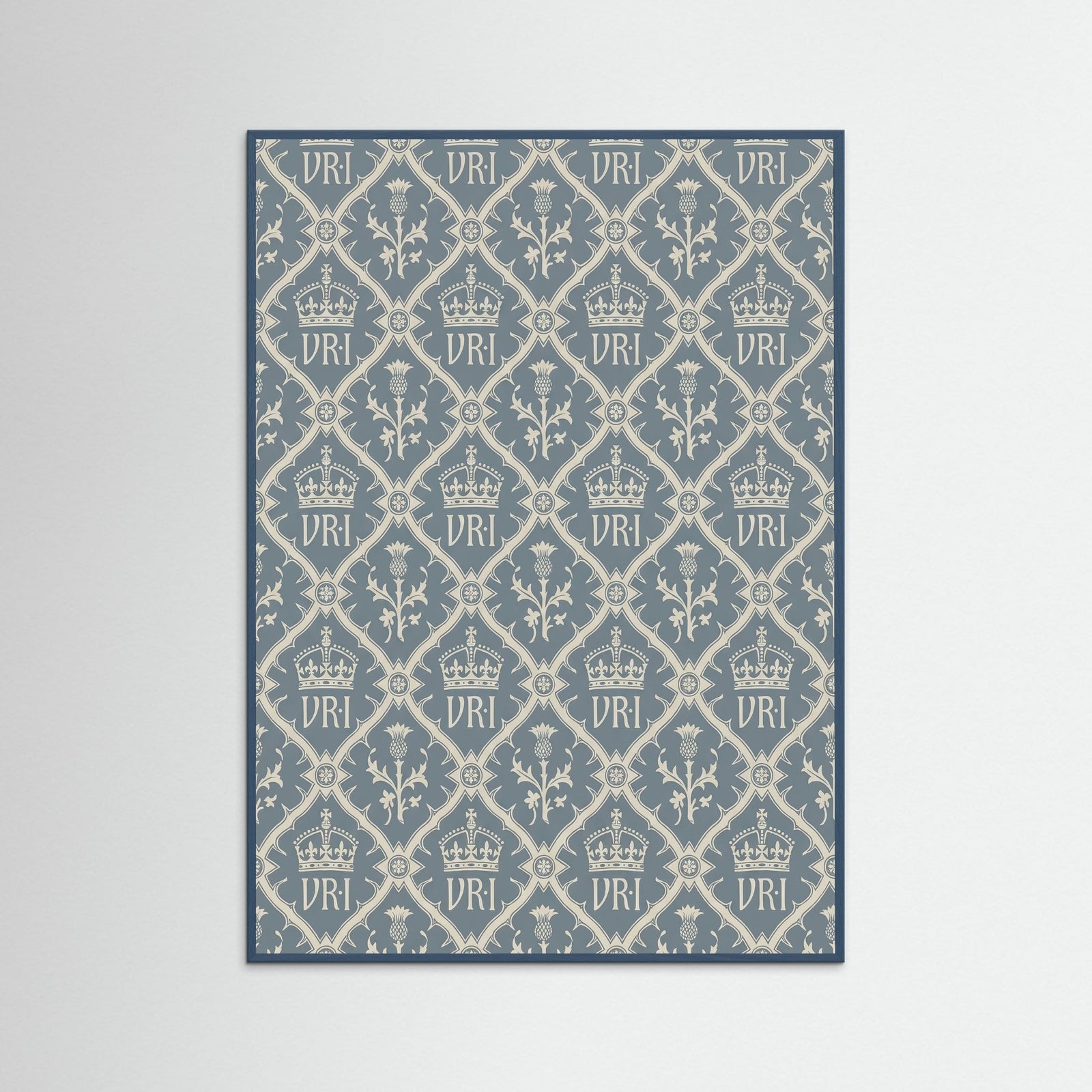 Teal Wood Morrisian Pattern Book