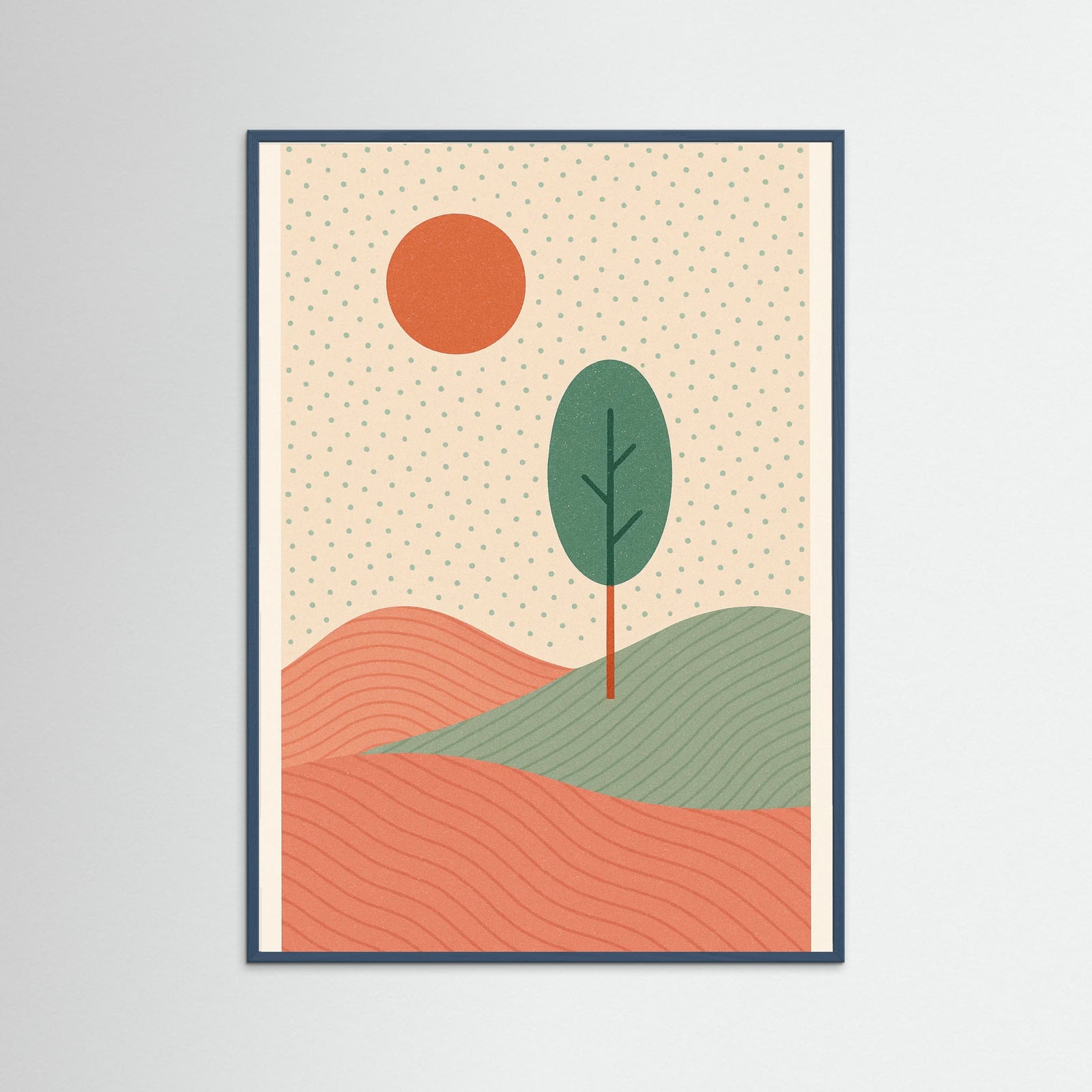 Teal Wood Motherhood Peace