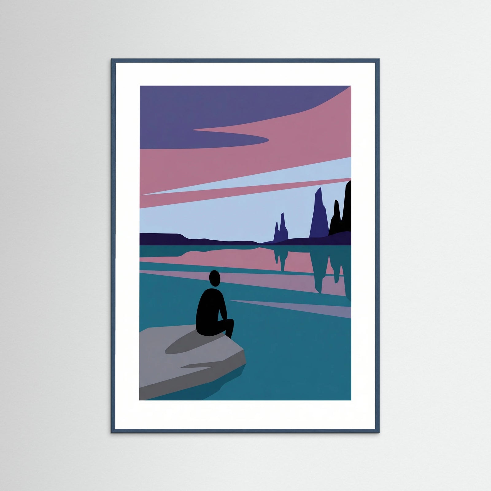 Teal Wood Mountain Solitude