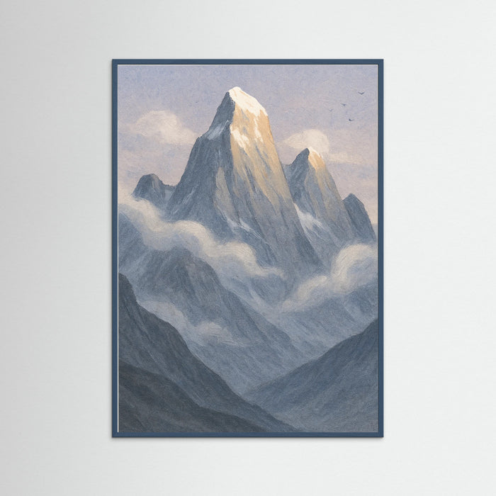 Teal Wood Mountain Whispers
