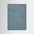 Affiche Mud Texture 12 Blue – affiche et impression d’art
