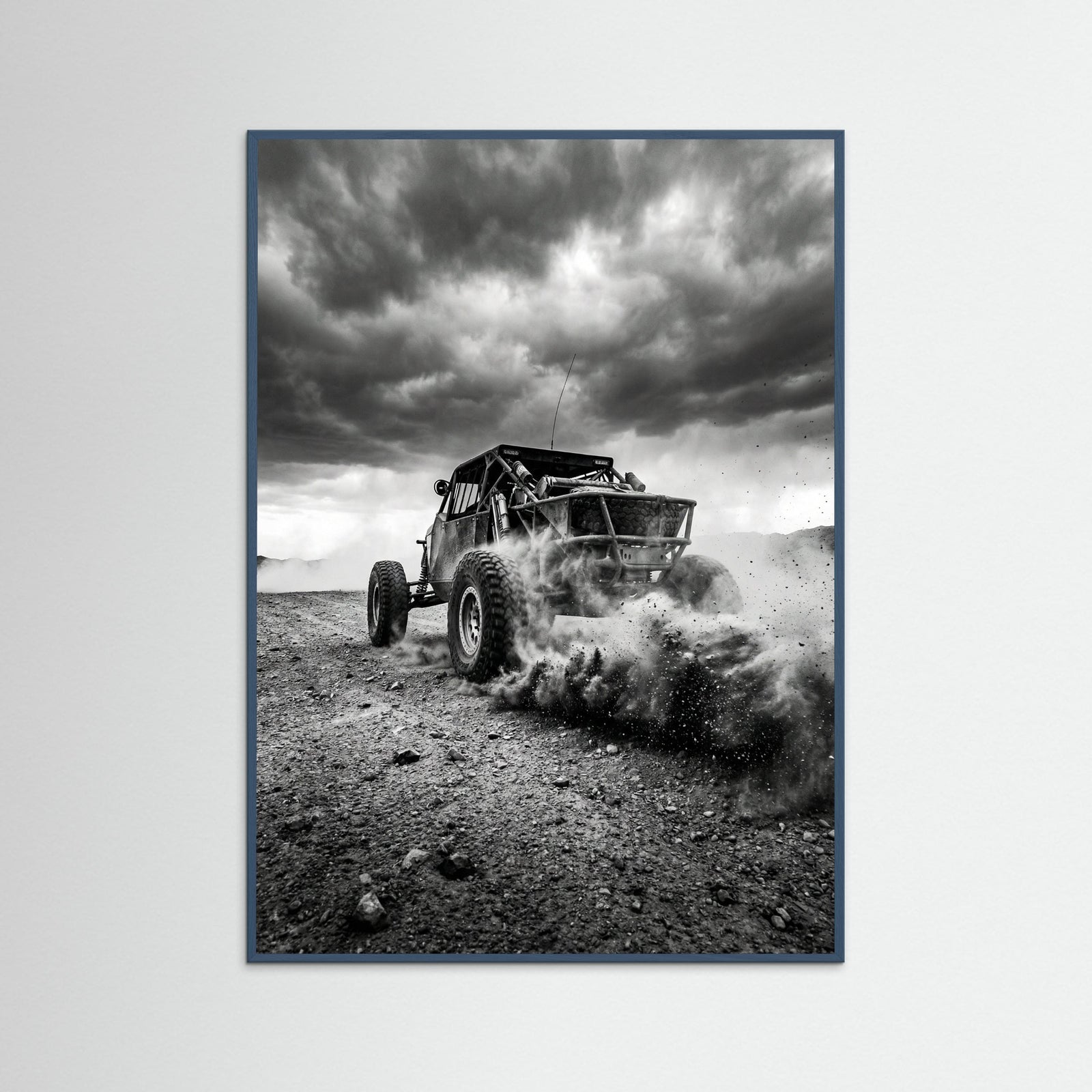 Teal Wood Muddy Ascent