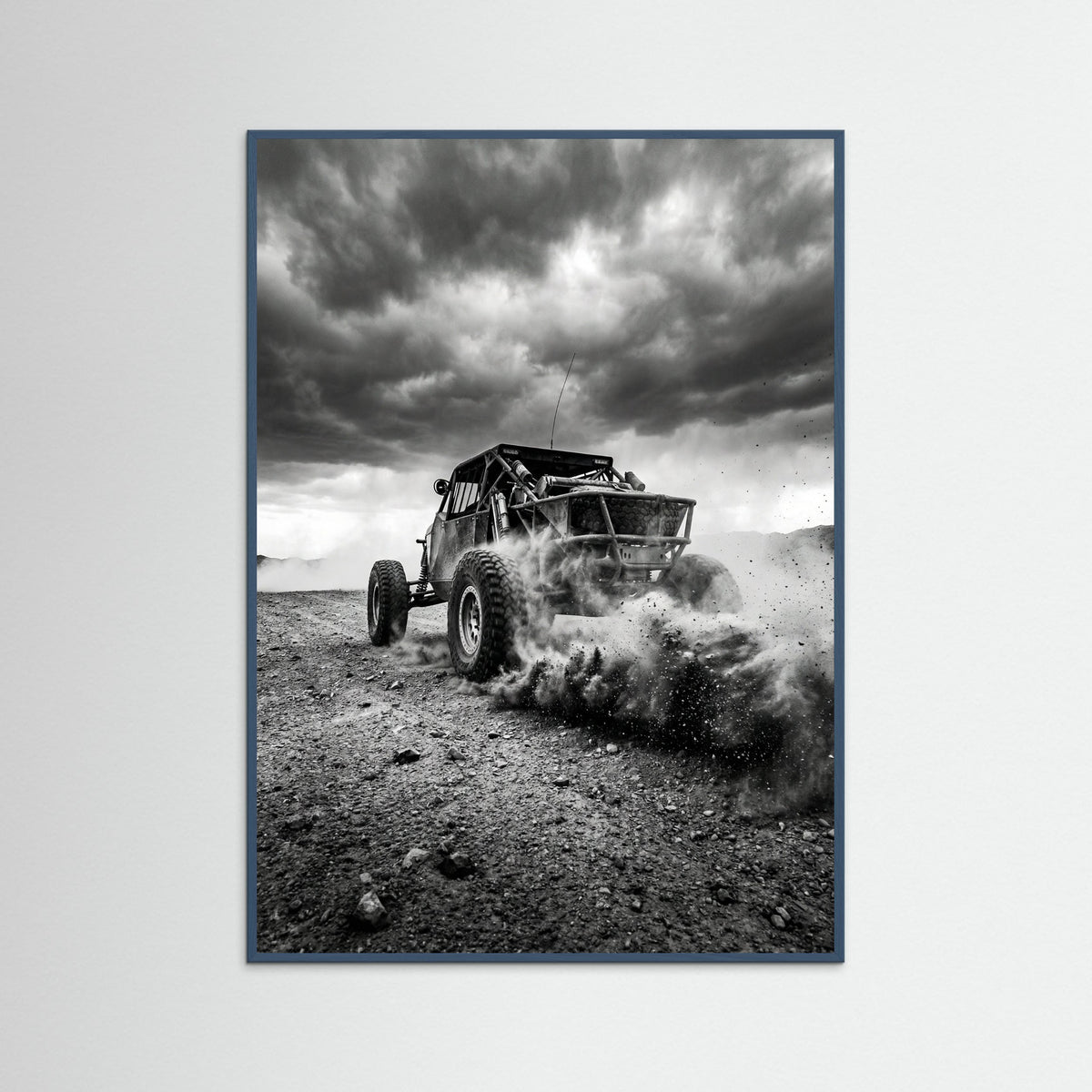 Teal Wood Muddy Ascent