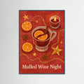 Teal Wood Mulled Wine Night