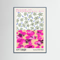 Teal Wood Museum of Contemporary Art Chicago Poster