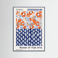 Teal Wood Museum of Fine Arts Stockholm Poster