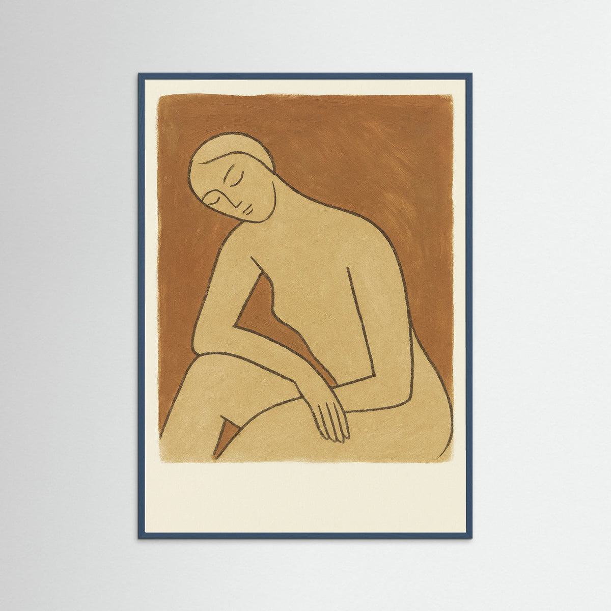 Teal Wood Muted Grace