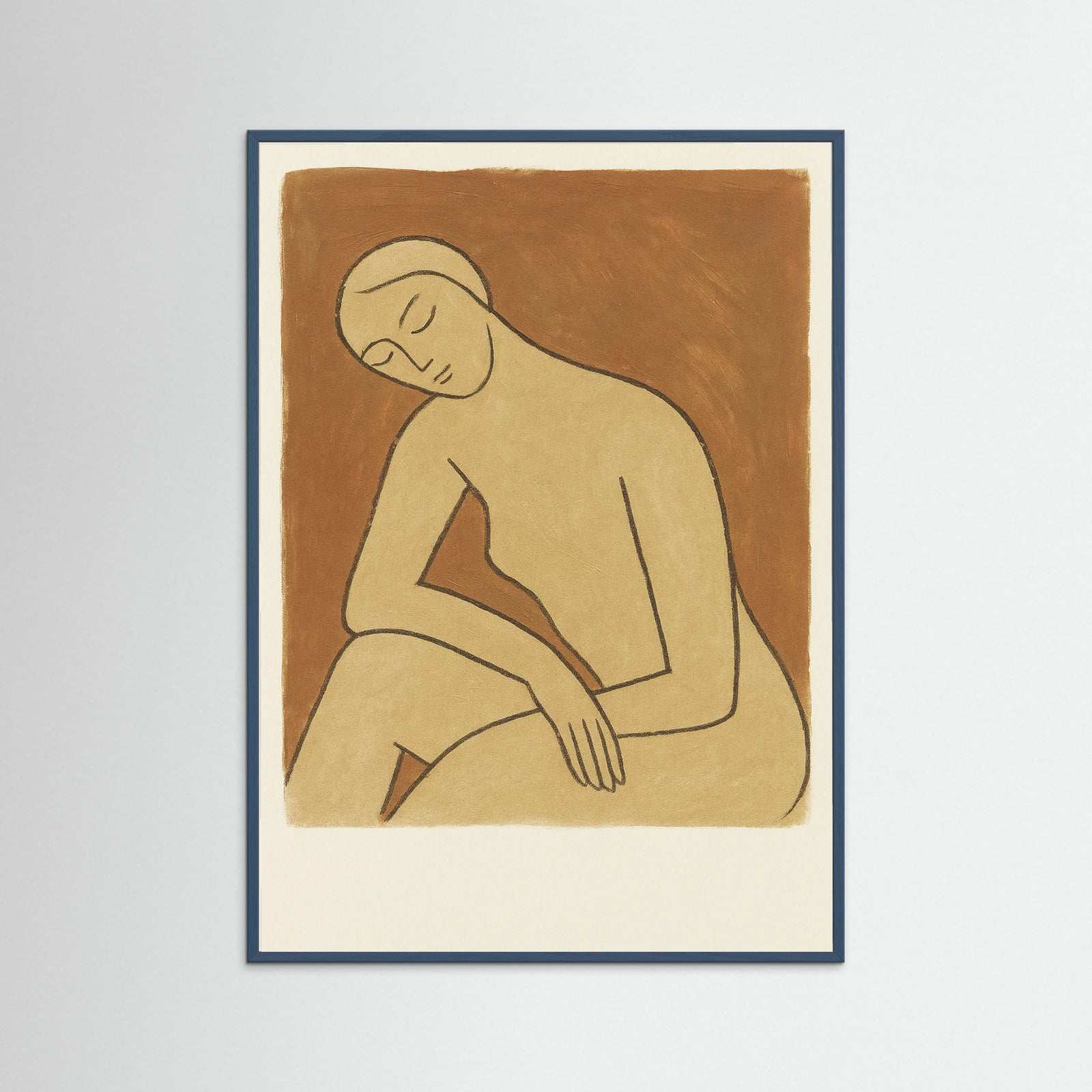 Teal Wood Muted Grace