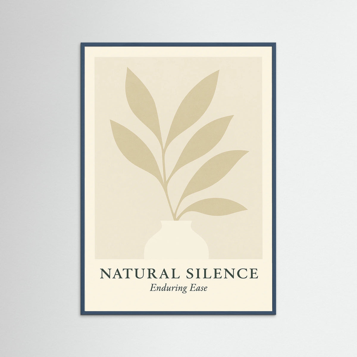 Teal Wood Natural silence