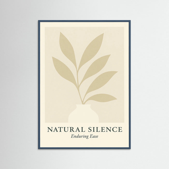 Teal Wood Natural silence