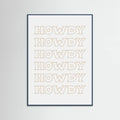 Plakat Neutral Howdy – plakat i druk artystyczny