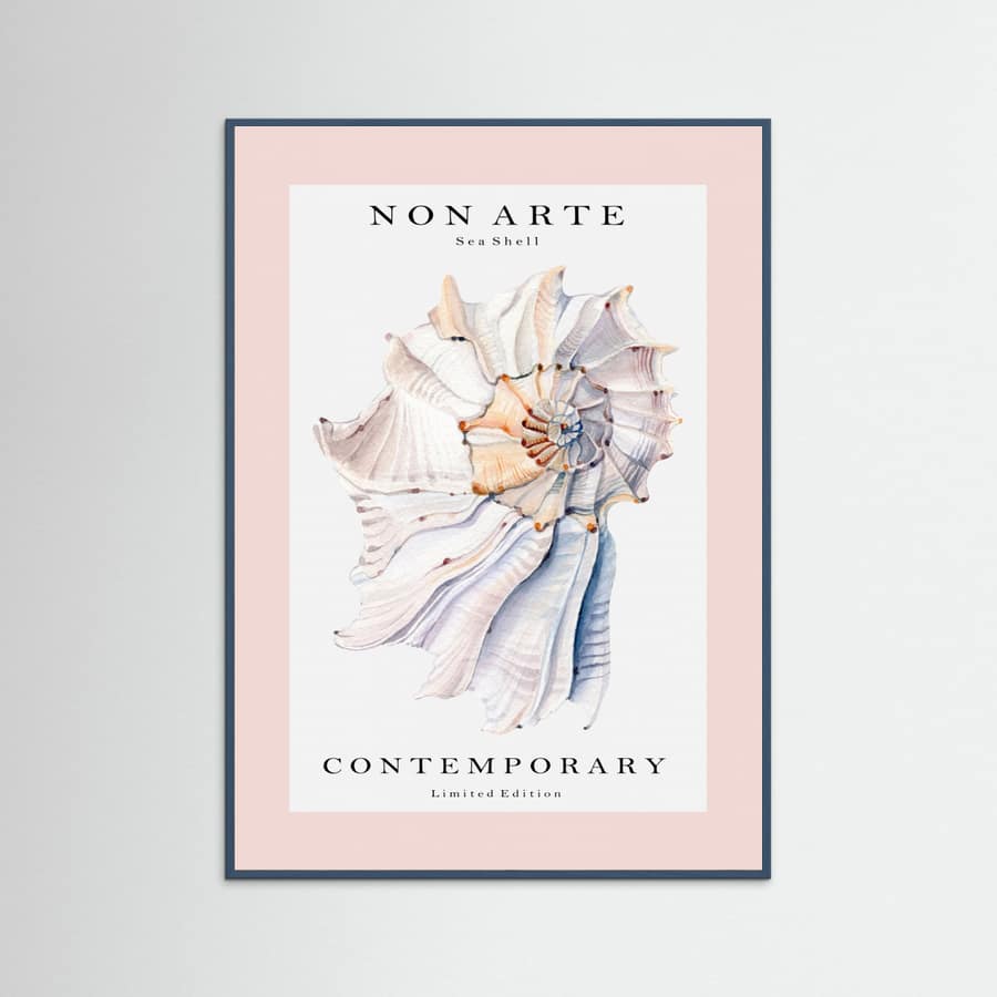 Plakat Non Arte Sea Shell no.1 – plakat i druk artystyczny