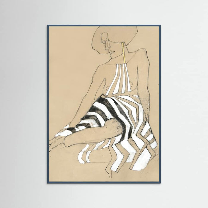 Nude Art Nouveau Poster – poster and art print