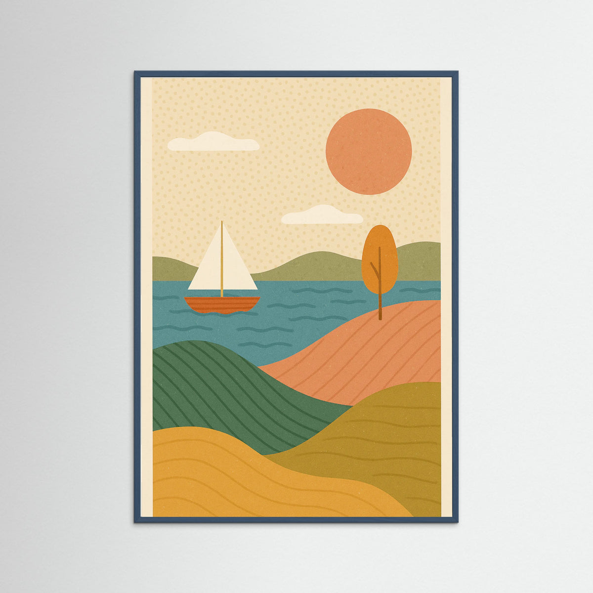 Teal Wood Nurturing Moment