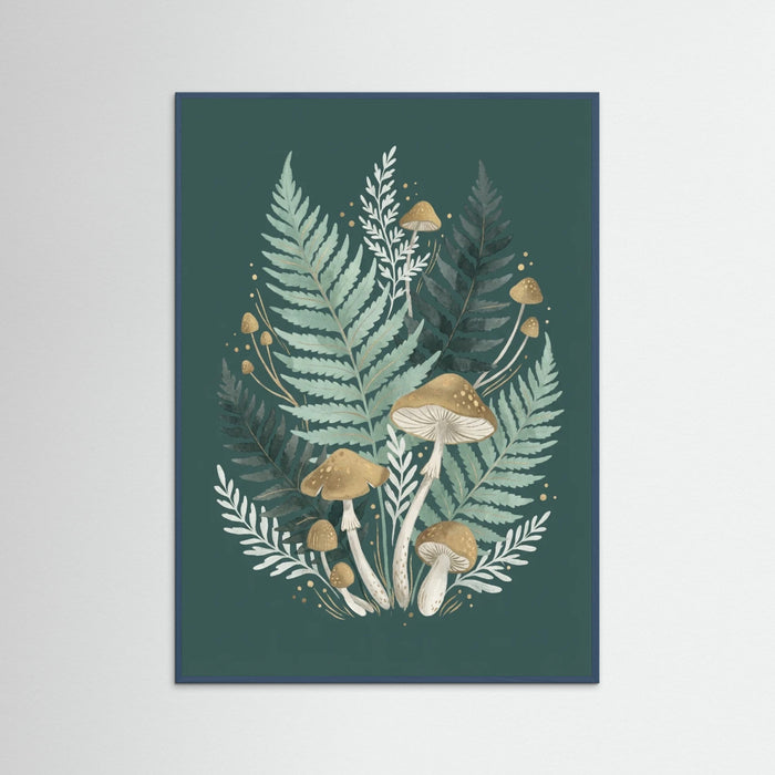 Teal Wood Oak Serenity