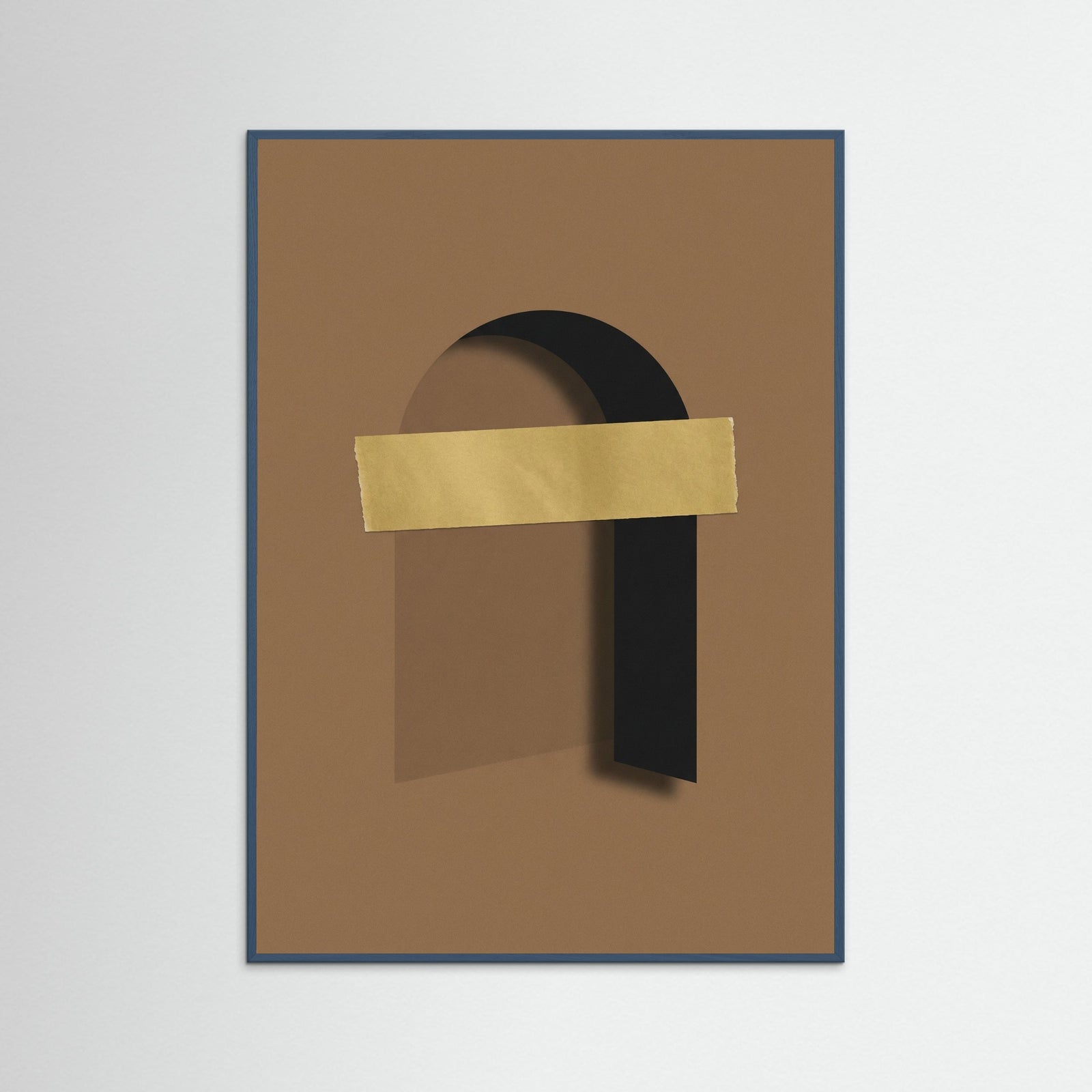 Teal Wood Obscured Vision