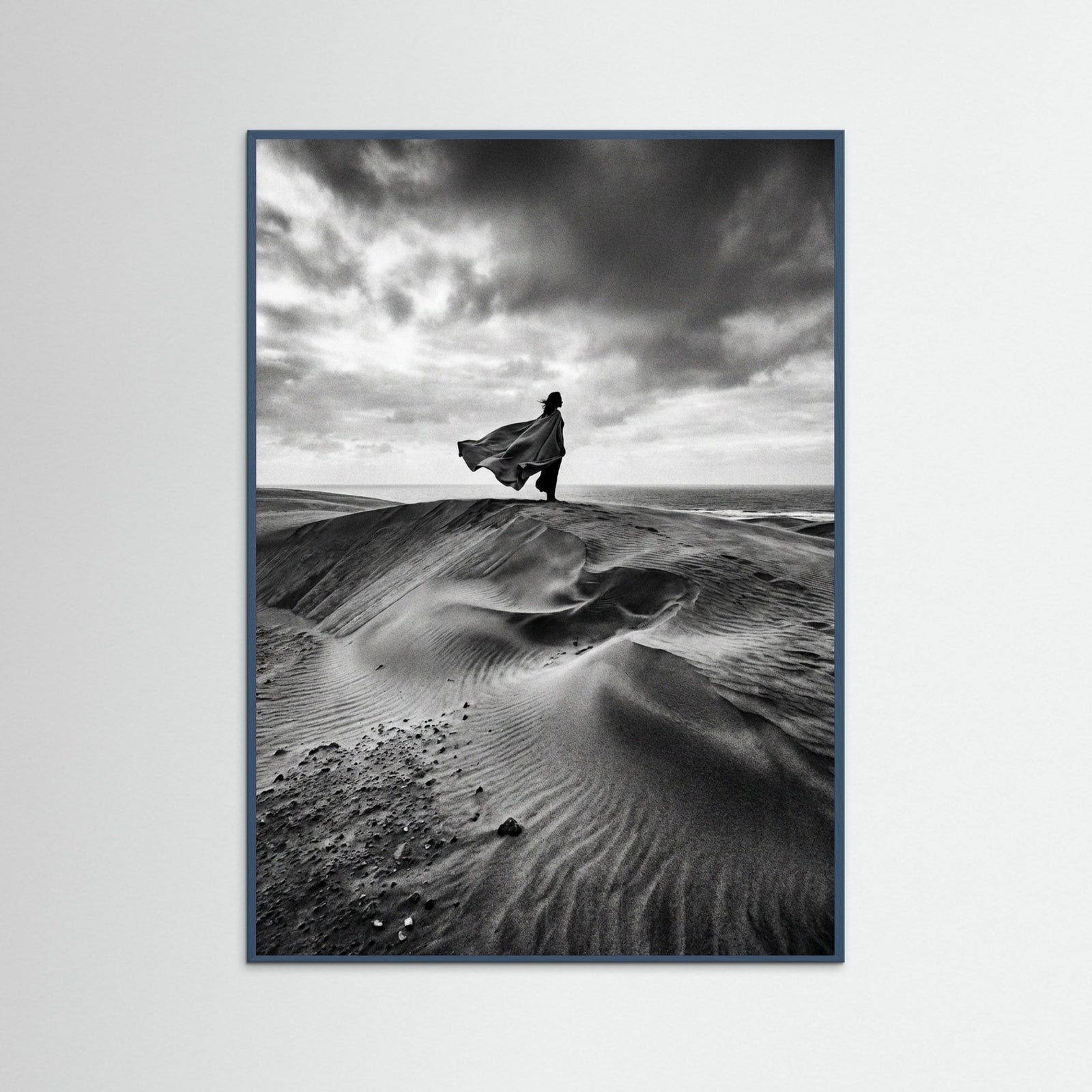 Teal Wood Ocean Muse