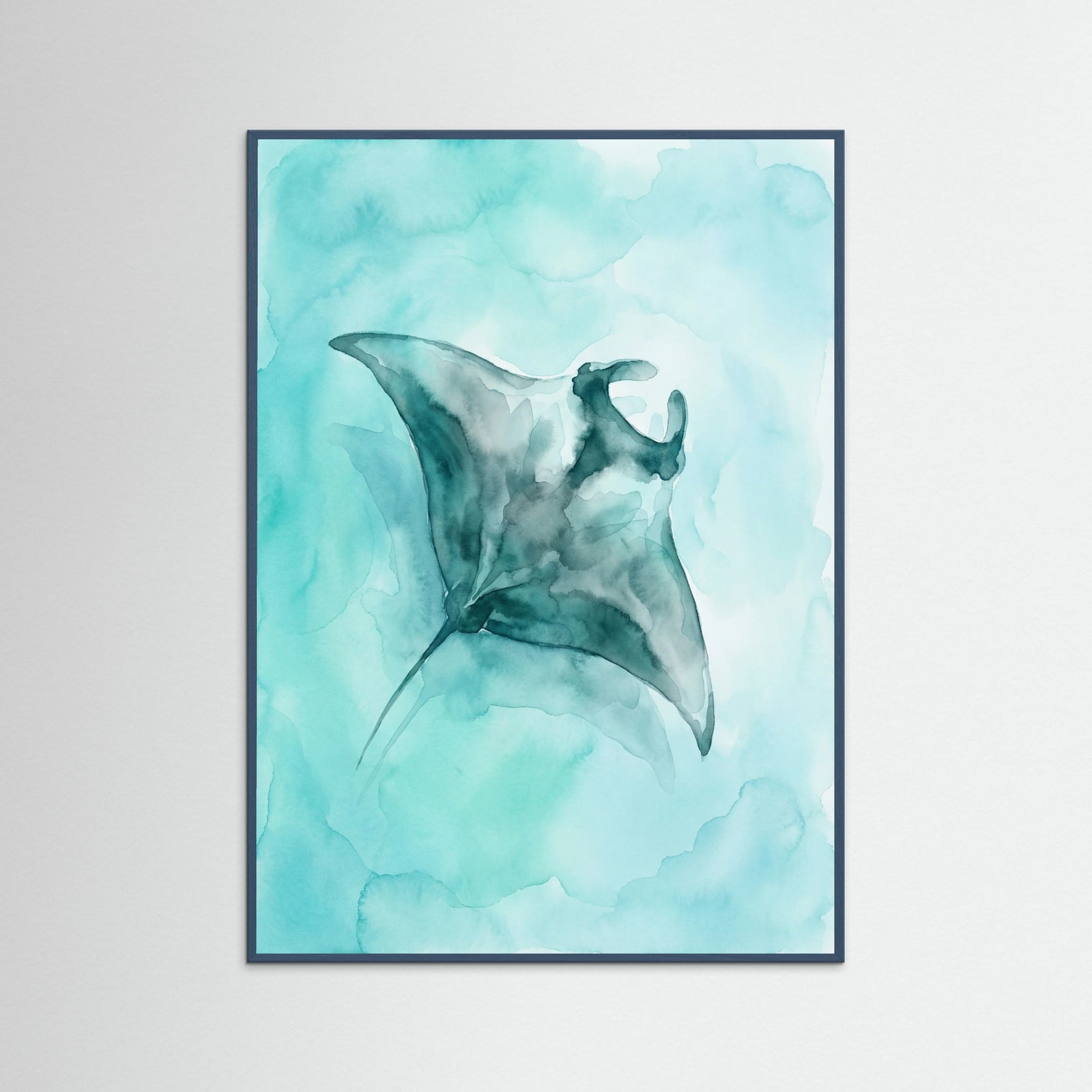 Teal Wood Oceanic Drifter