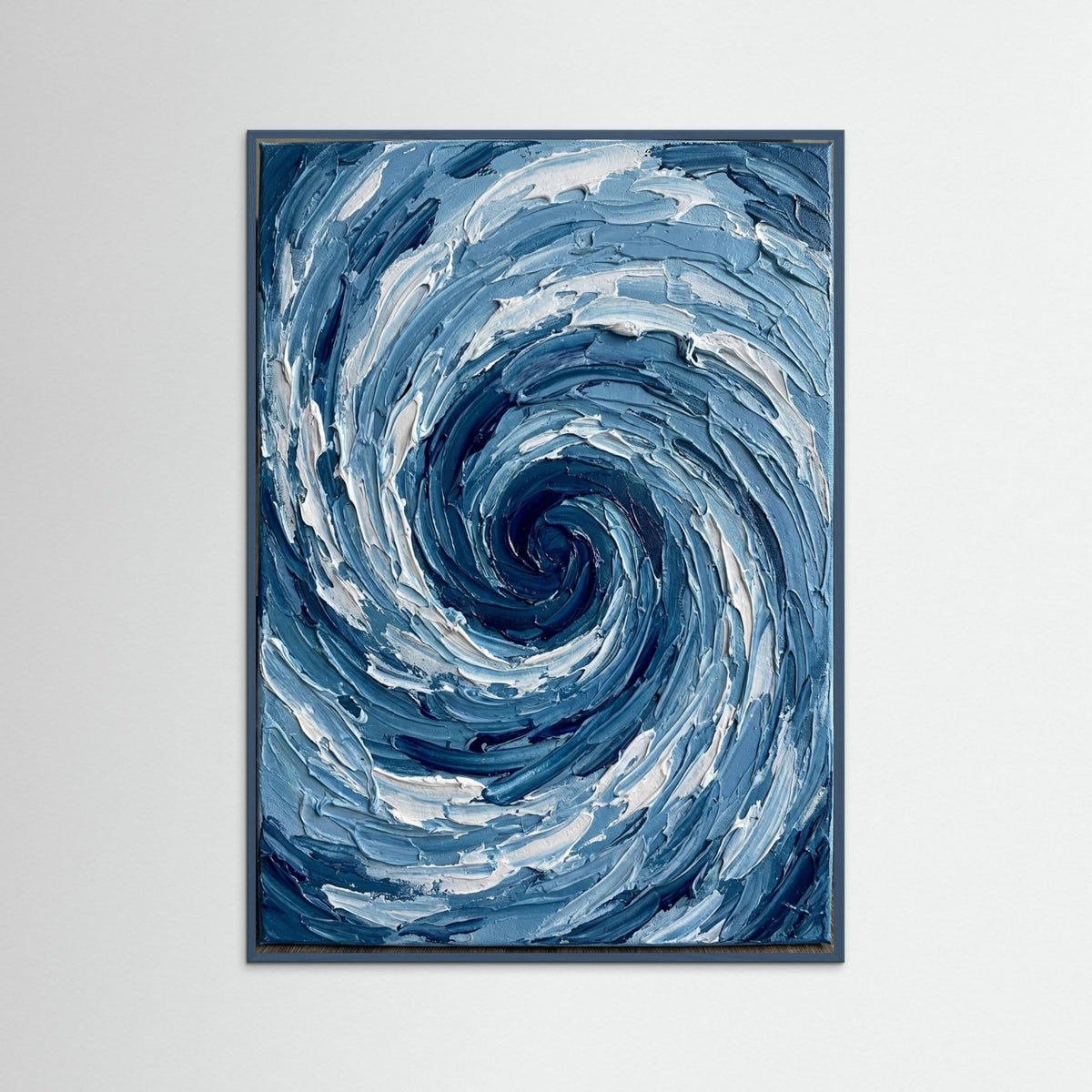Teal Wood Oceanic Flow