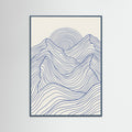 Teal Wood Oceanic Rhythm