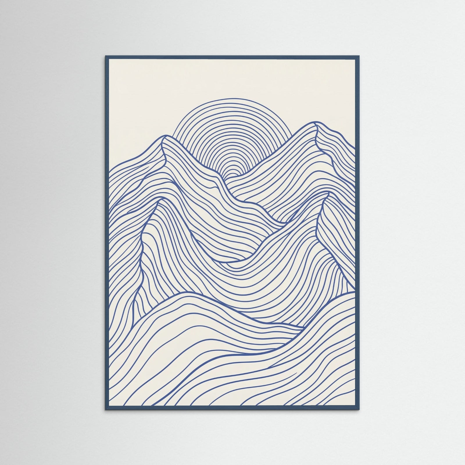 Teal Wood Oceanic Rhythm