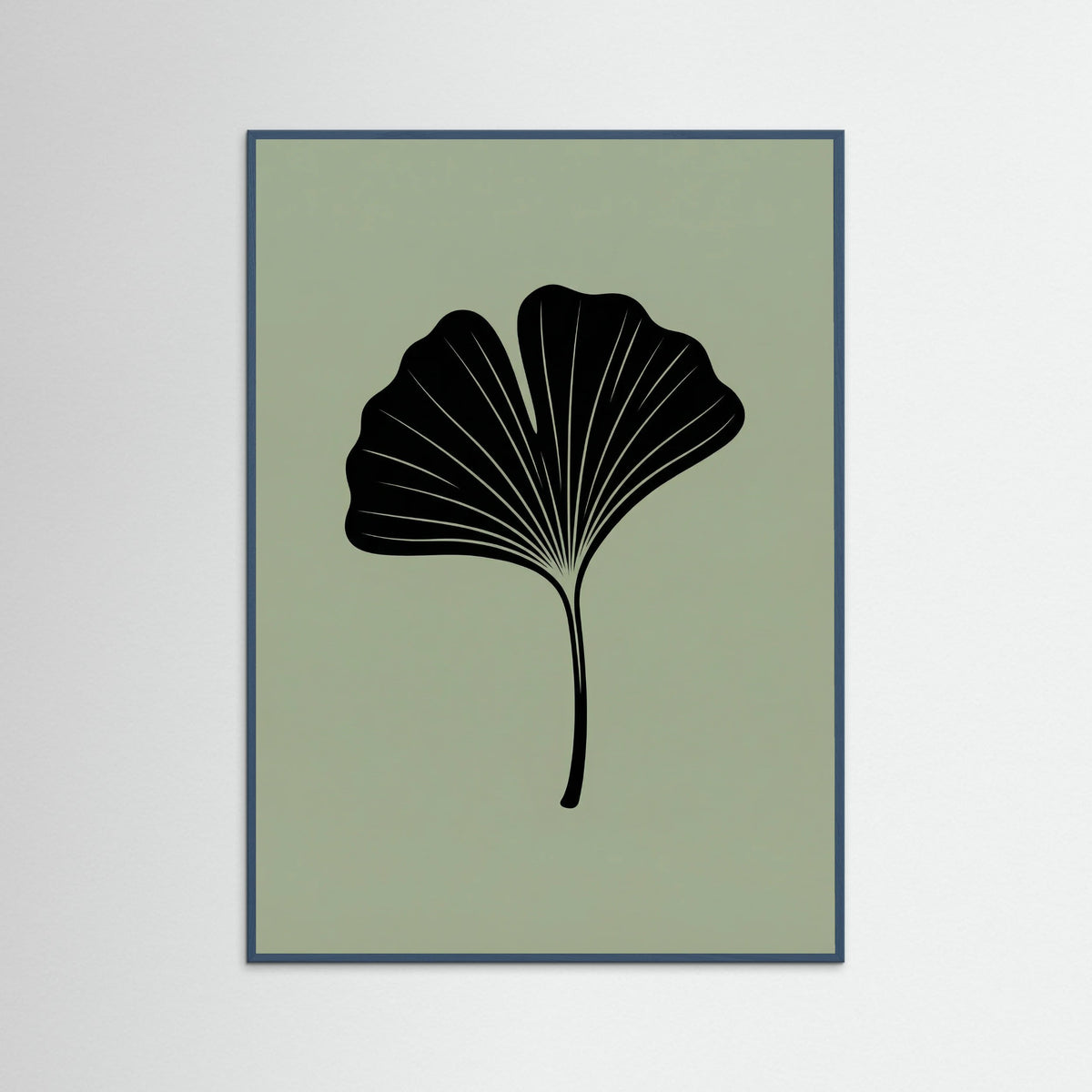 Teal Wood Oceanic Silhouette