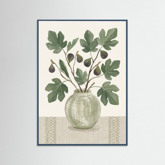 Teal Wood Olive Branch Stillness