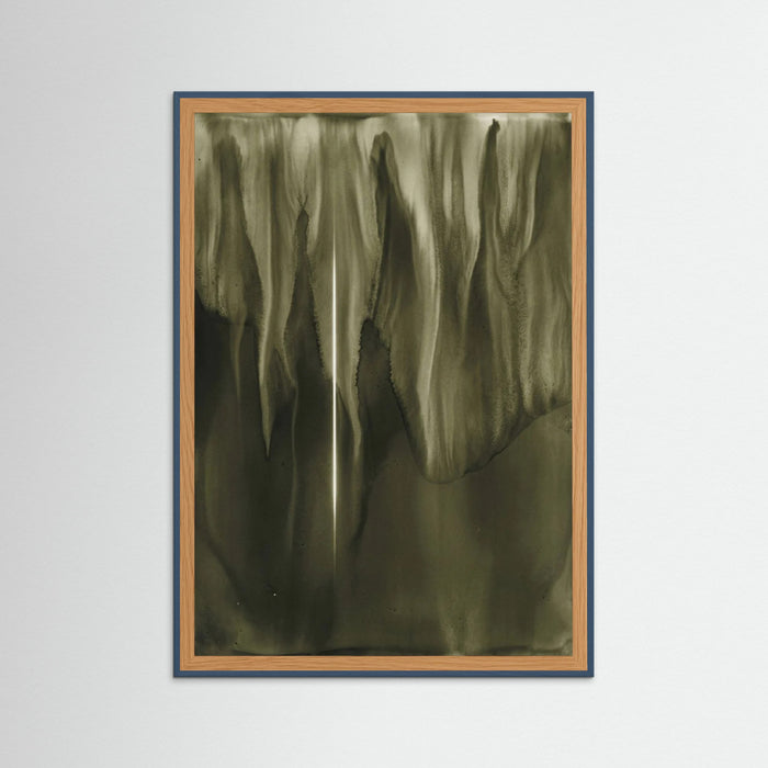 Teal Wood Olive Horizon