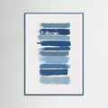 Póster Ombre Blue – póster e impresión artística