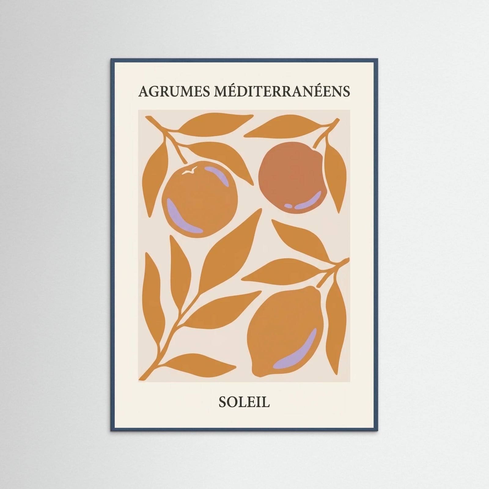 Teal Wood Orange Blossom Serenity