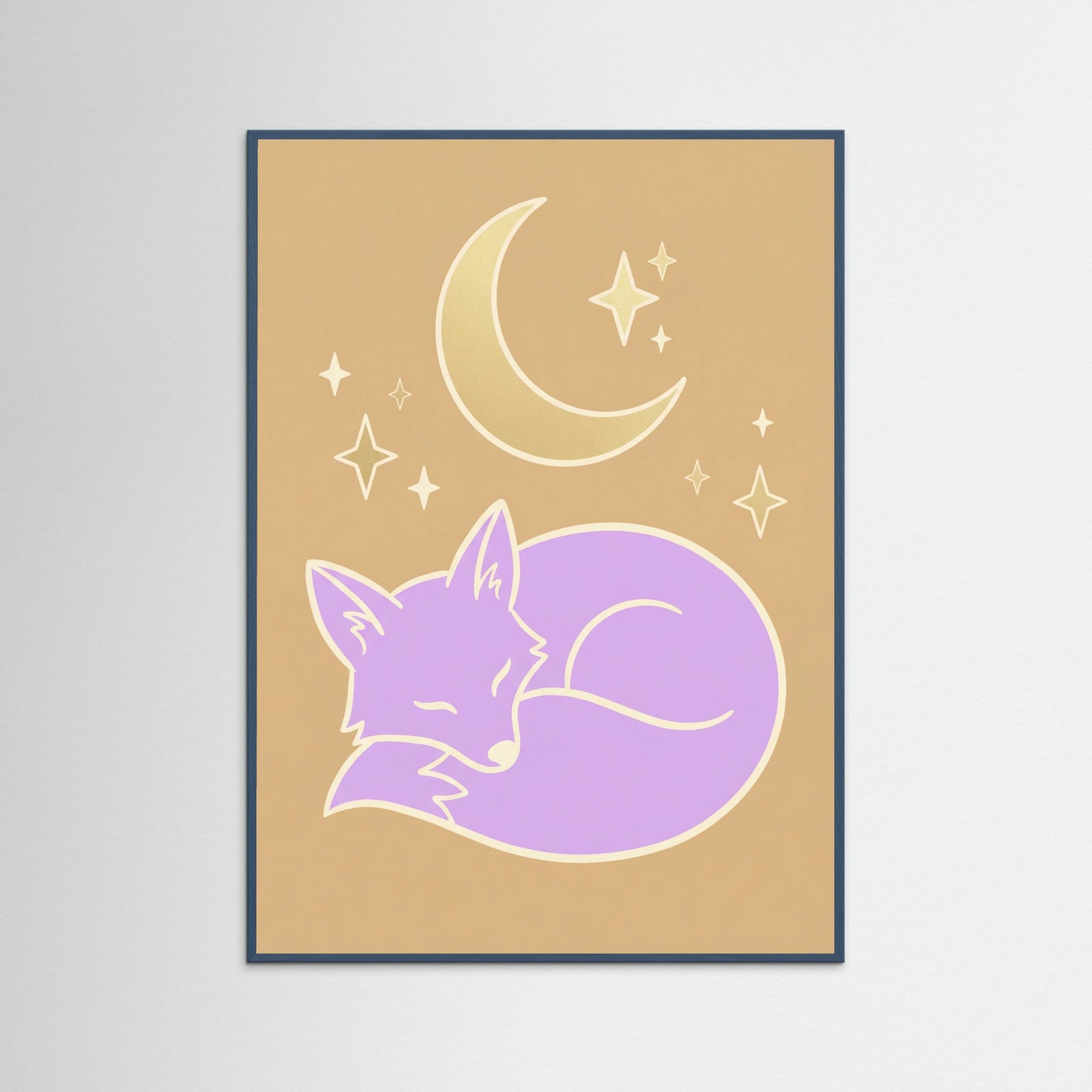 Teal Wood Orange Dream