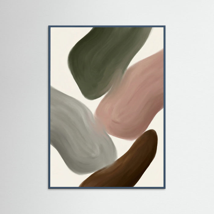 Teal Wood Organic Balance Beige