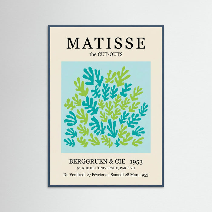 Teal Wood Organic Bloom Abstraction