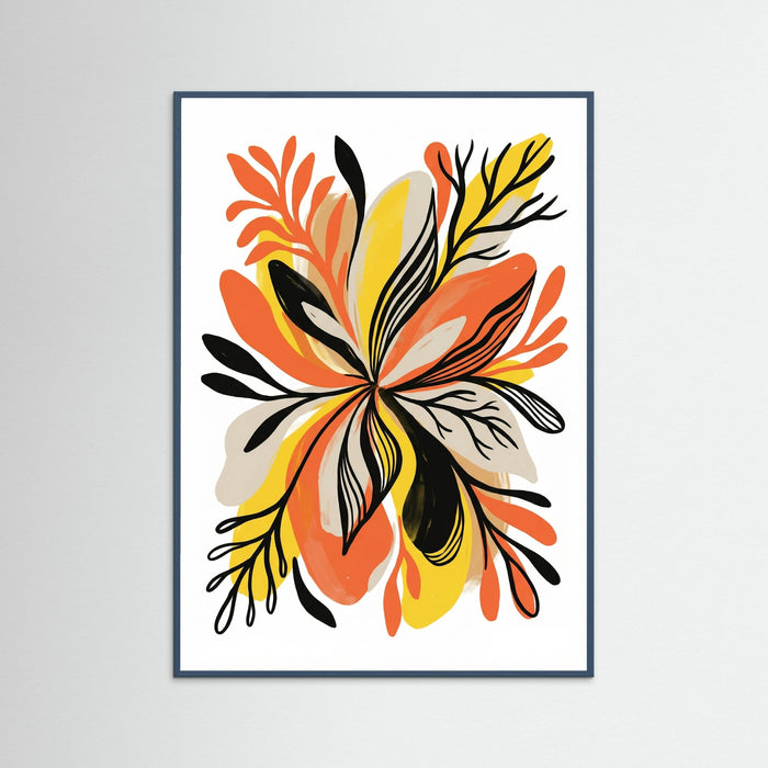 Teal Wood Organic Bloom Forms