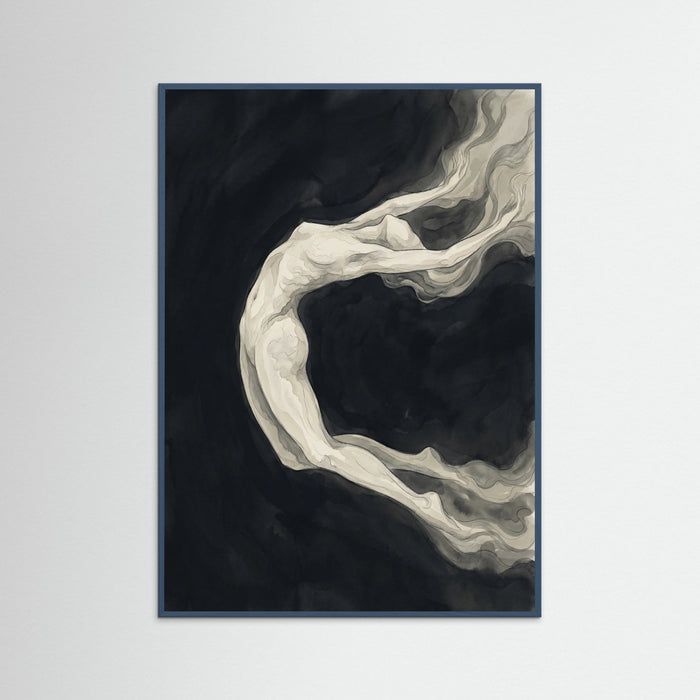 Teal Wood Organic Embrace