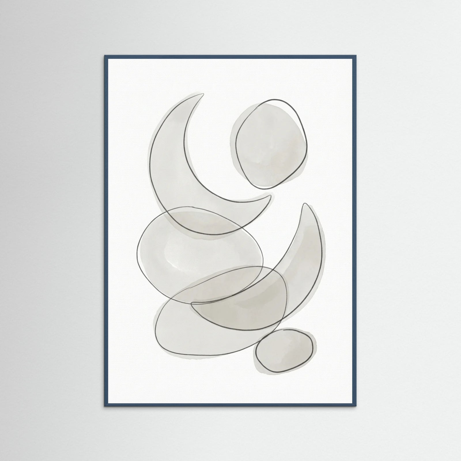 Teal Wood Organic Flow