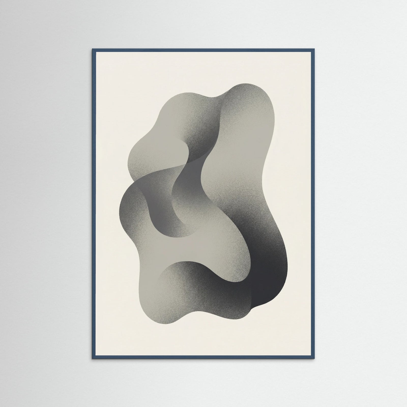 Teal Wood Organic Flow