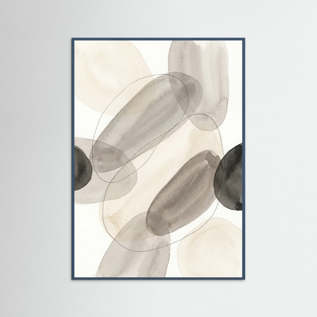 Teal Wood Organic Flow