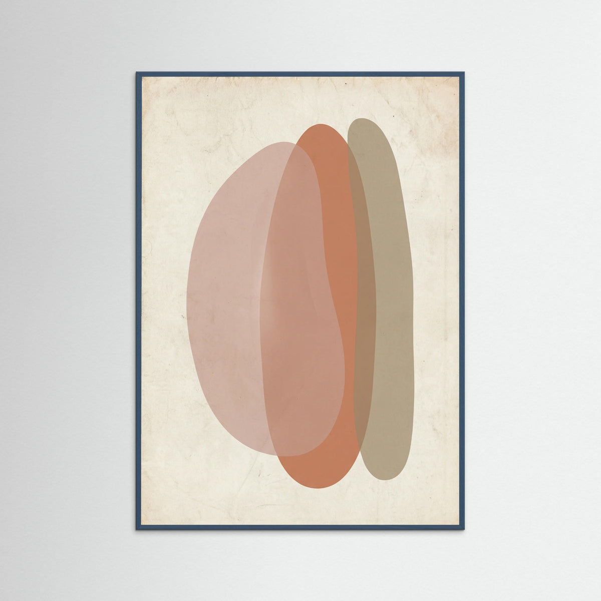 Teal Wood Organic Forms