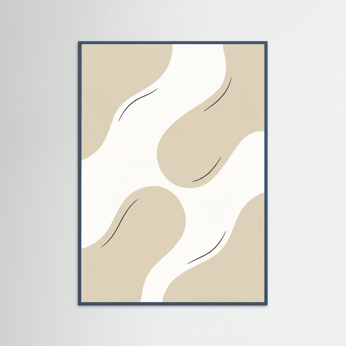 Teal Wood Organic Grid