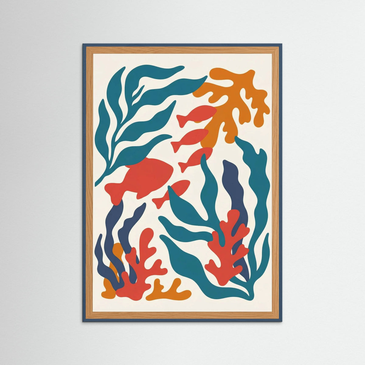 Teal Wood Organic Harmony