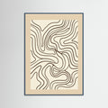 Teal Wood Organic Labyrinth