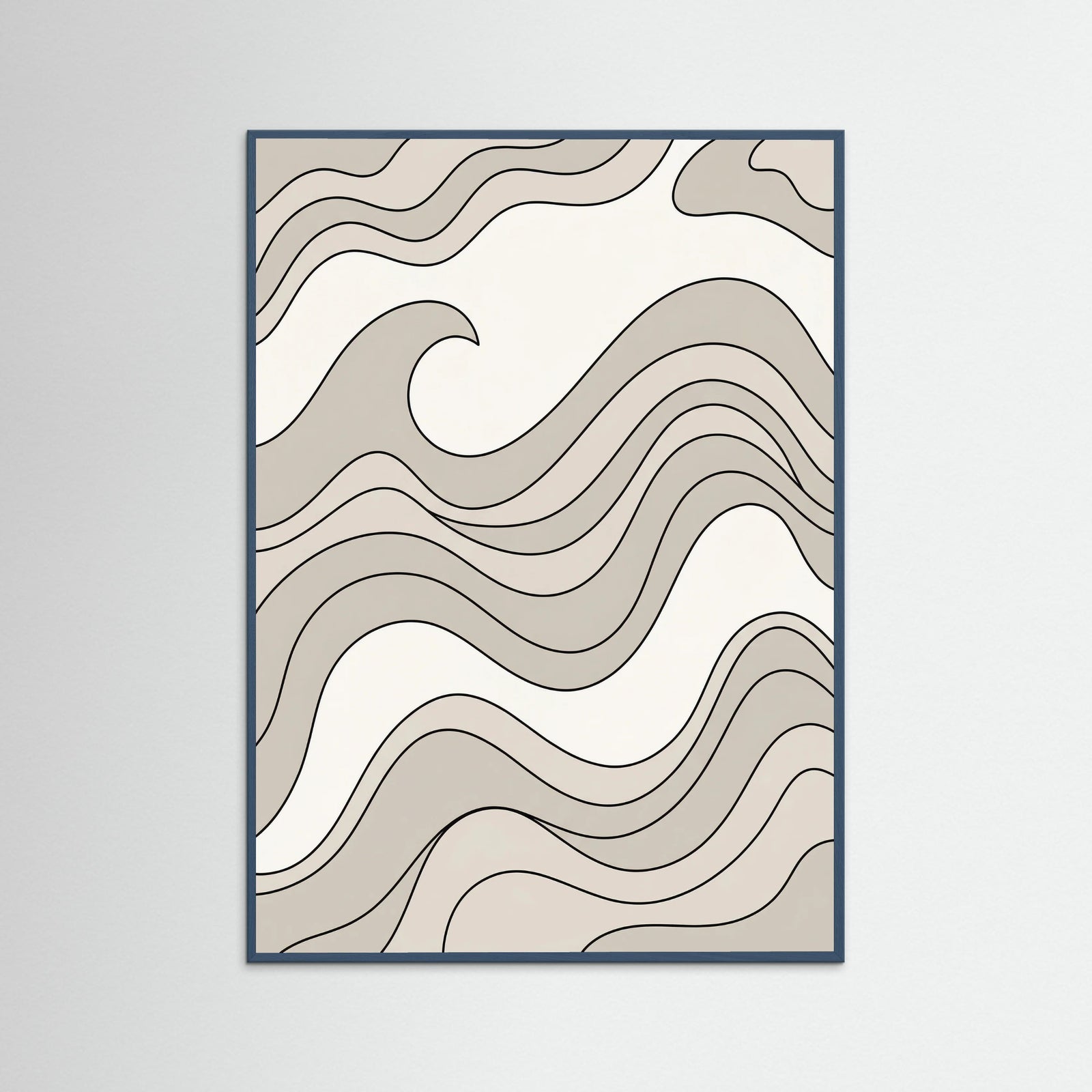 Teal Wood Organic Line Serenity