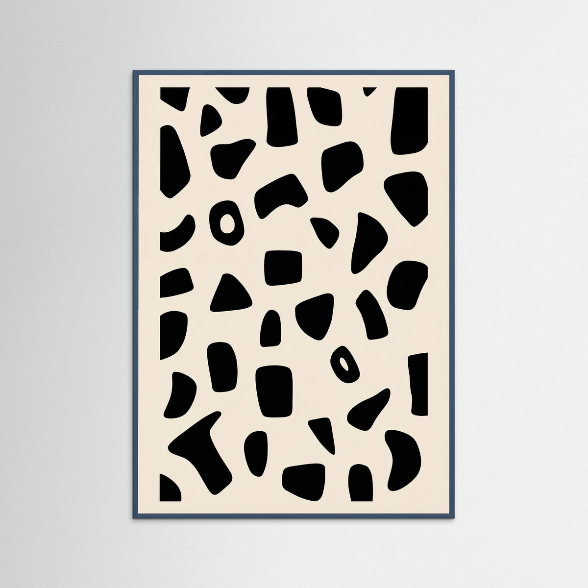 Teal Wood Organic Pebbles