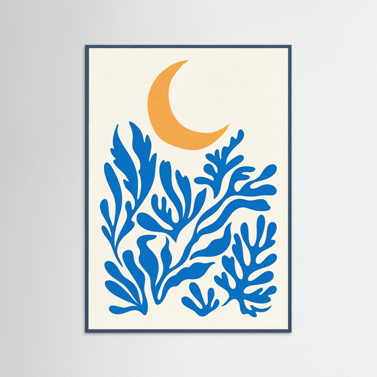 Teal Wood Organic Sun Bloom