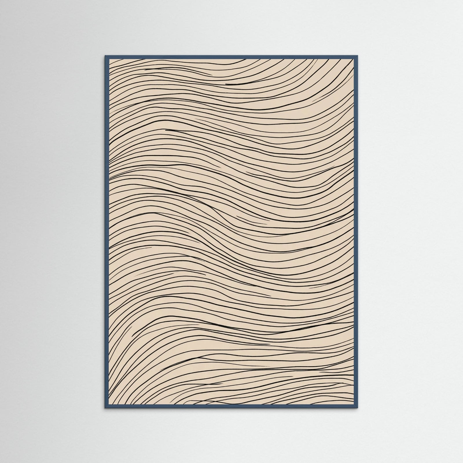 Teal Wood Organic Swirl