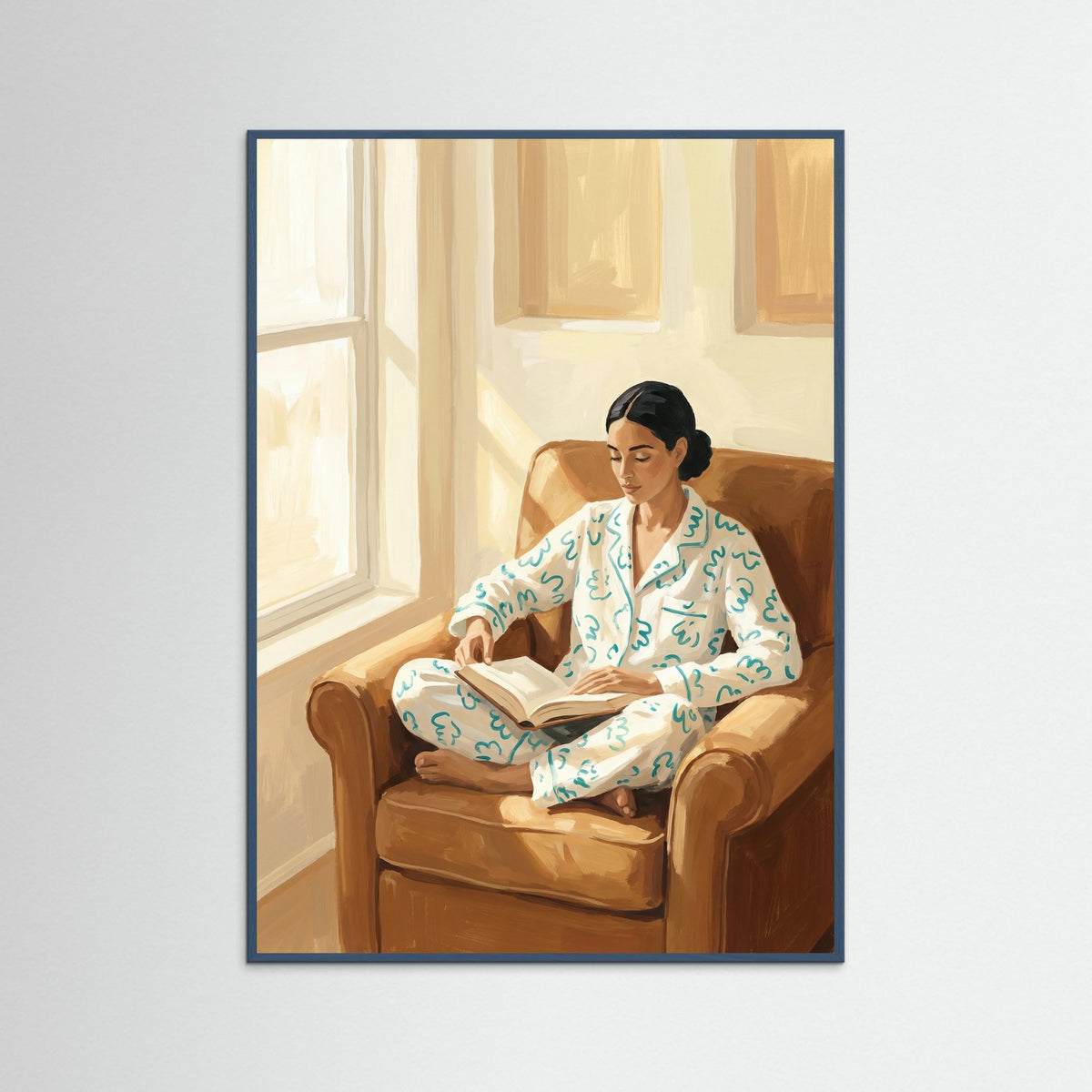 Teal Wood Pajama Day