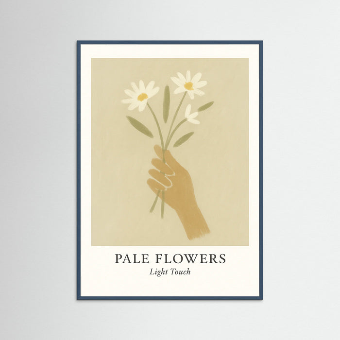 Teal Wood Pale flowers